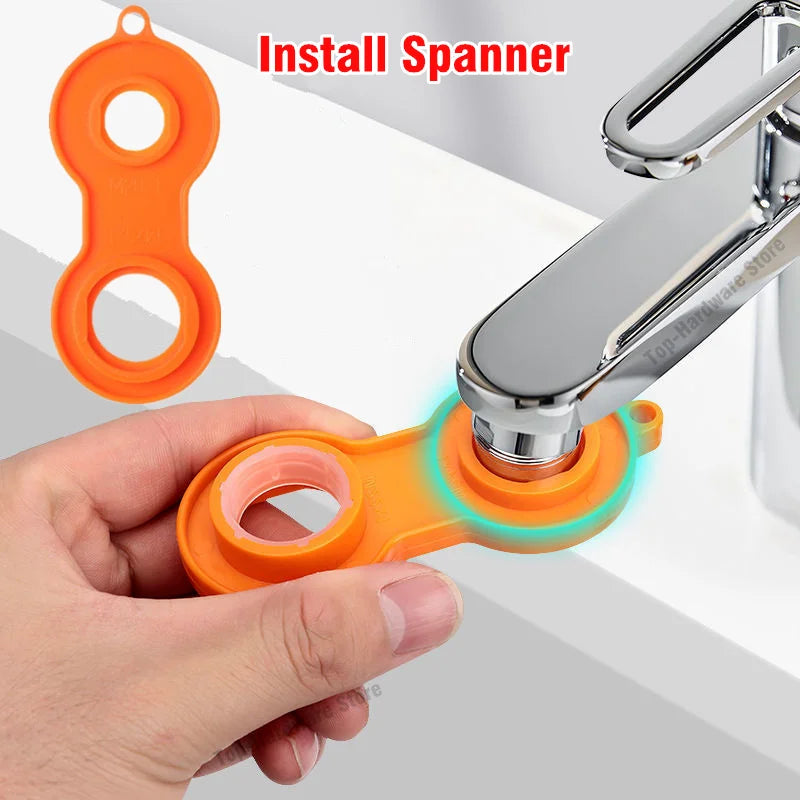 Cabezal Giratorio Metálico 1080° para Grifos de Cocina o Lavabo