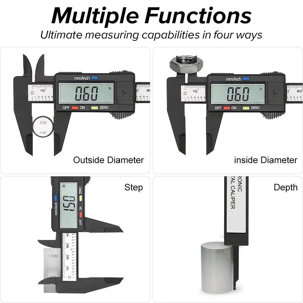 Calibrador Digital Vernier Pro 150mm – Alta Precisión
